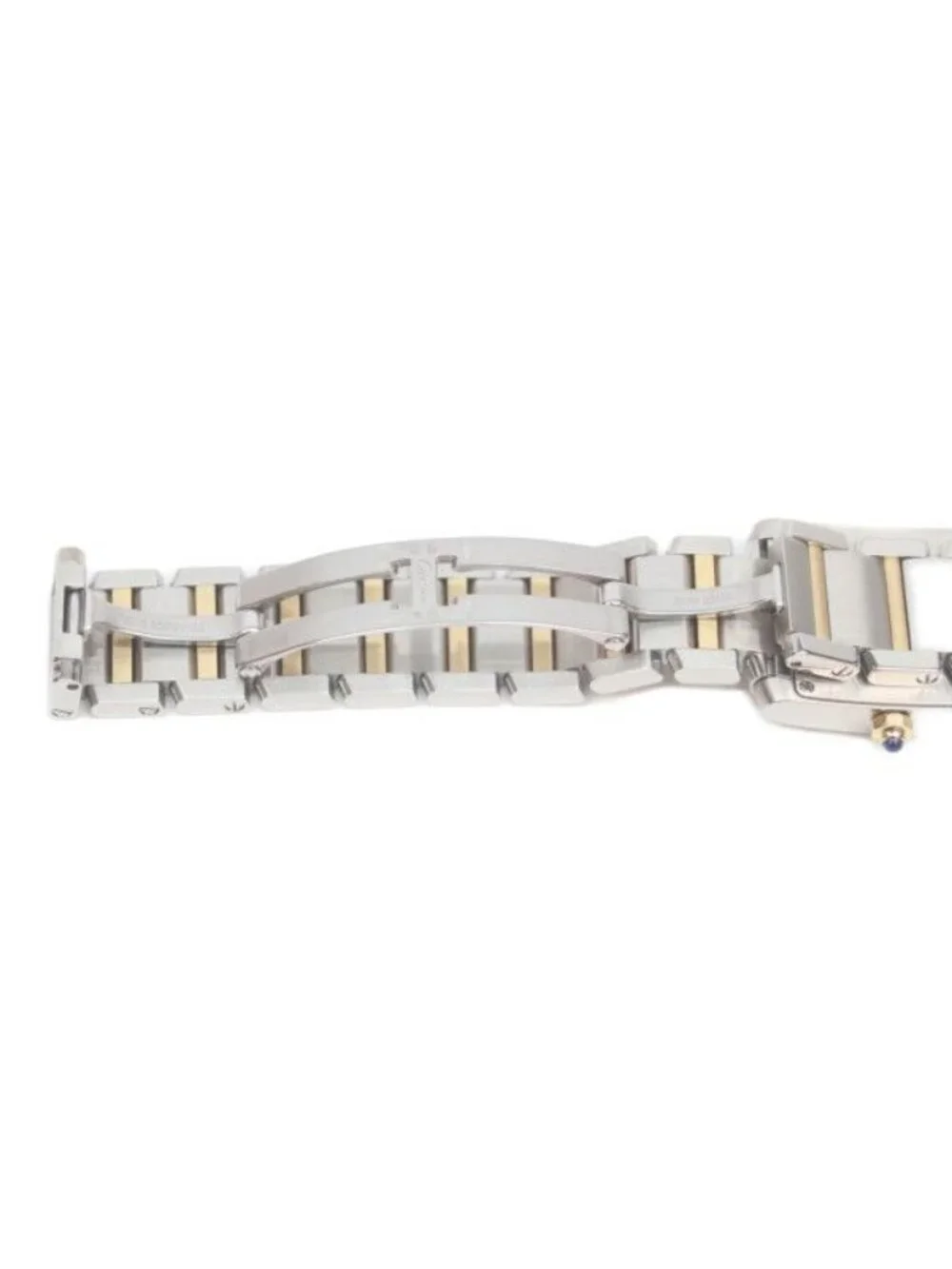 Cartier SS YG Tank Francaise SM Quartz